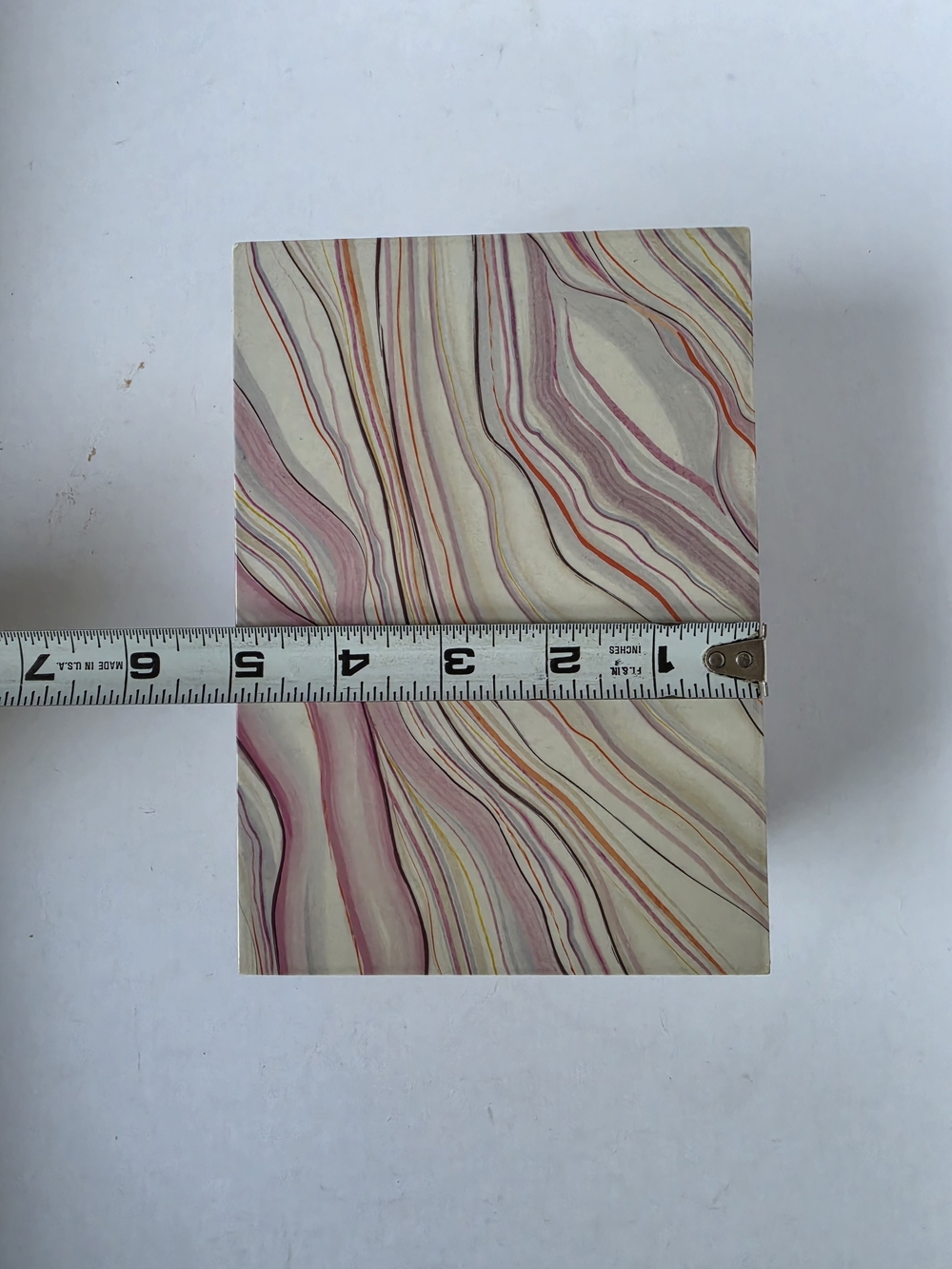 Jonathan Adler Marbled Decorative Storage Box - Picture 3 of 14